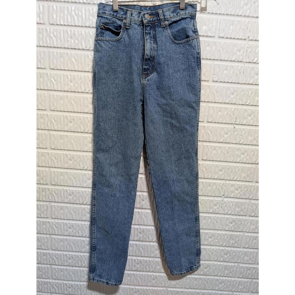 Jordache Classic Vintage High-Waisted Blue Jeans Size 7/8